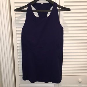 Lululemon navy blue racer back top